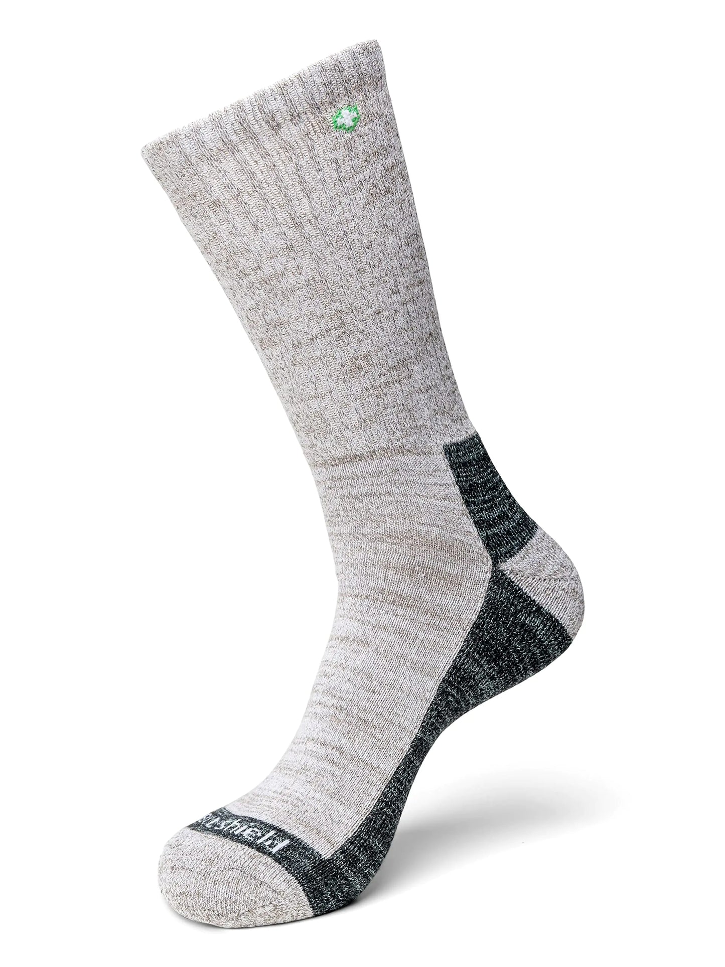 Insect Shield Midweight Hiking Socks With Permethrin Bug Repellant - Protective Clothing for Men & Women Khaki Medium