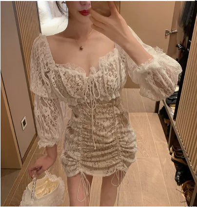 Lace Dress, Long Sleeve Lace Dress
