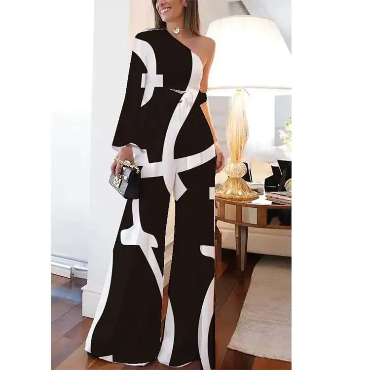 Lace Sleeve Jumpsuit - Wholesale Two Piece Suit