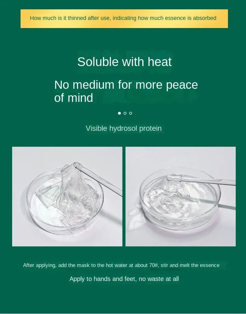 Tiktok Hot Sale Seaweed Collagen Filling Crystal Mask Replenishing Fruit Jelly Skin Transparent Mask Skin Care Masque