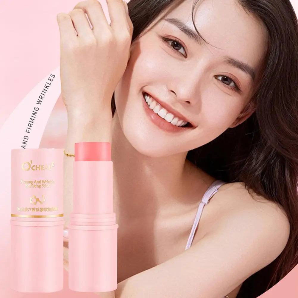 Instant Wrinkle Removal Balm Collagen Stick Anti Aging Lifting Fade Fine Line Moisturizing Facial Beauty Korean Skin Care