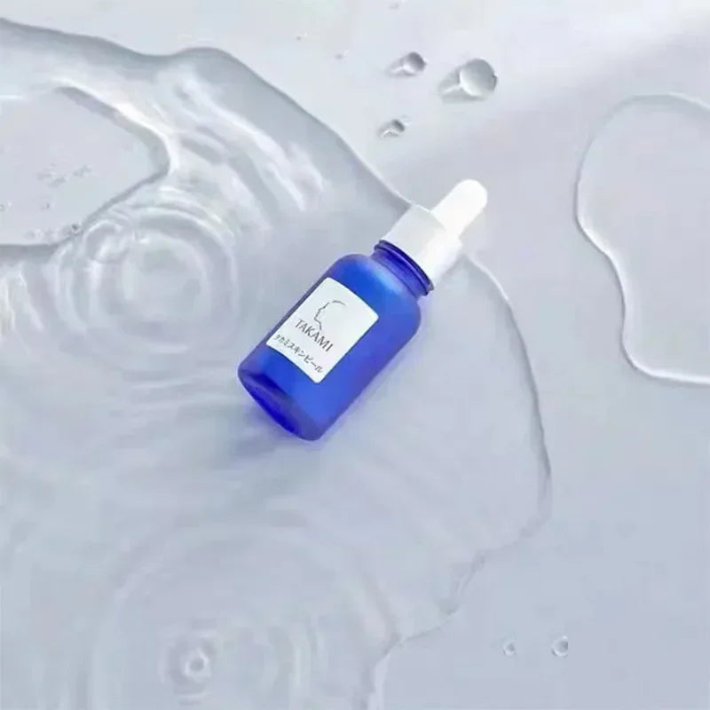 TAKAMI Acne Removing Essence Shrink Pores Clean Blackheads Small Blue Bottle Serum Moisturizing Soothing Keratin Skincare