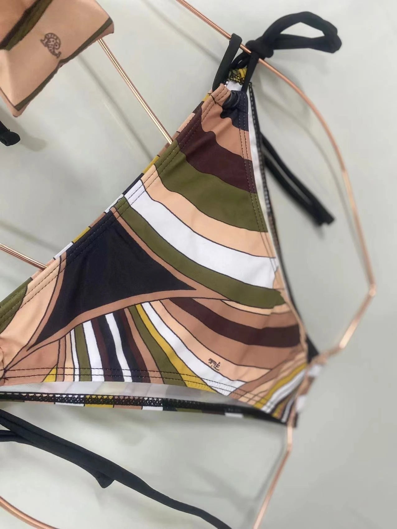 Italian Fashion Design Women's Bikini Set Designer Brand Swimwear Sexy Women's One-piece Suits