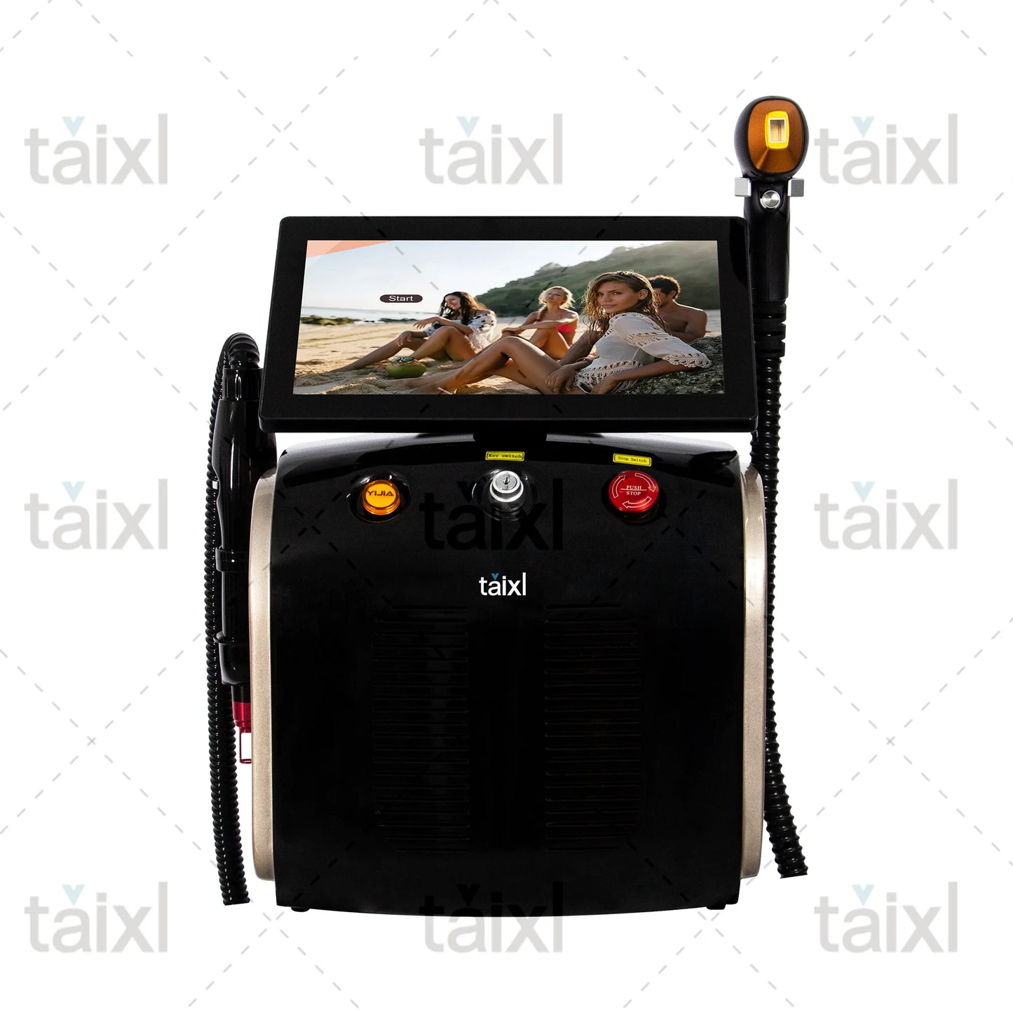 2 in 1 Diode Laser Hair Remova Ice Painless Alexandrite Picosecond Laser Tattoo Removal Multi-function cooling system beauty