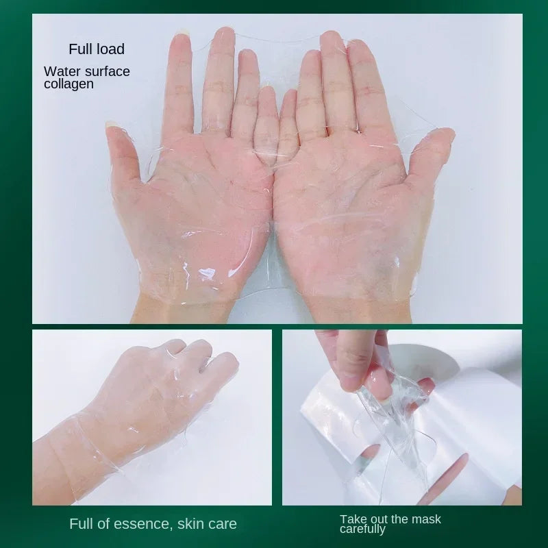 Tiktok Hot Sale Seaweed Collagen Filling Crystal Mask Replenishing Fruit Jelly Skin Transparent Mask Skin Care Masque