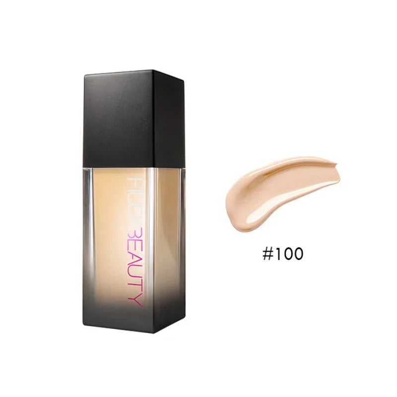 2PCS HUDA Foundation Concealer Base Makeup Set Beauty 34ml Flawless Liquid Makeup Long-wearing Waterproof Breathable Cosmetics