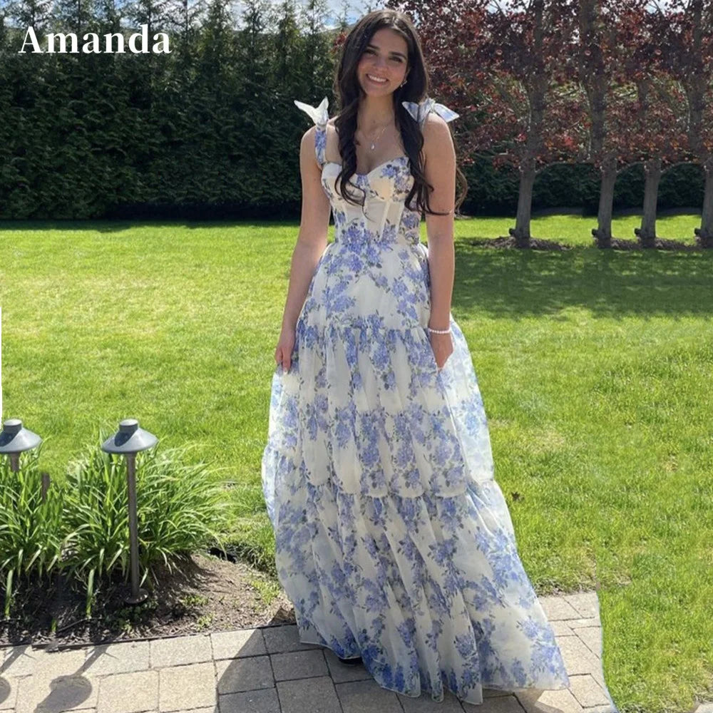 Luxury Strapless vestidos de noche Mermaid Satin Prom Dresses Sleeveless Glitter Floor-Length Formal Evening Customized