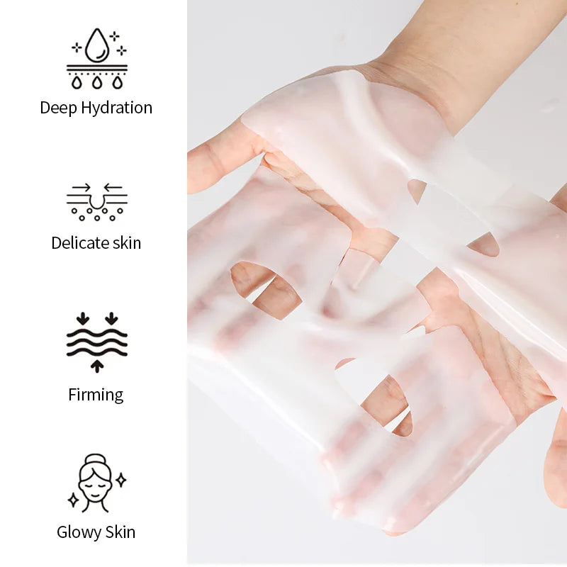 Firming Fine Lines Bio-Collagen Face Mask Patch Anti-Aging Lifting Sagging Facial Skin Deep Nourishment Korea Face Care Products