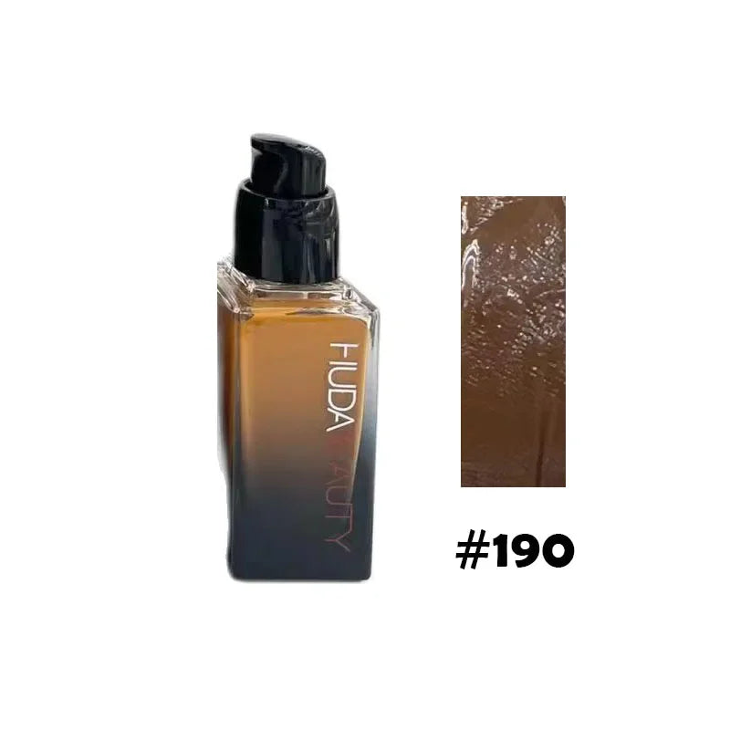 2PCS HUDA Foundation Concealer Base Makeup Set Beauty 34ml Flawless Liquid Makeup Long-wearing Waterproof Breathable Cosmetics