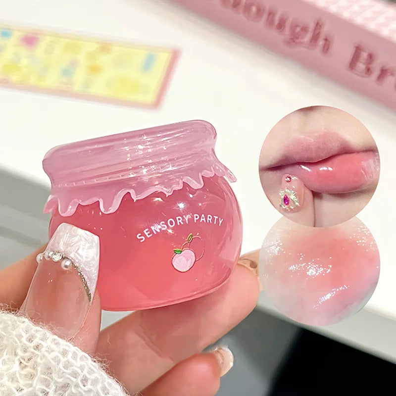 6g Lip Mask Sooner or Later Maintenance Moisturizing Lip Balm Nourishing Lips Care Green Grapes Clear Lip Gloss Peach Lips Balm