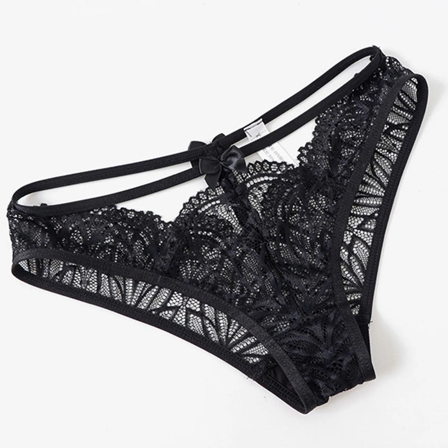 Hot Sale Ladies Sexy Low-Waist Lace Panties Ladies Bow-Knot Hollow Panties Panties For Women Cotton Стринги Для Секса 18