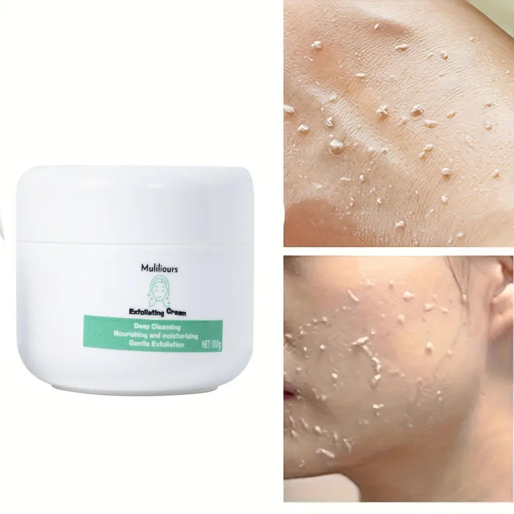 Muliliours Gentle Exfoliating Peeling Gel Facial Scrub Moisturizing Nourishing Repair Scrubs Face Cream Beauty Skin Care