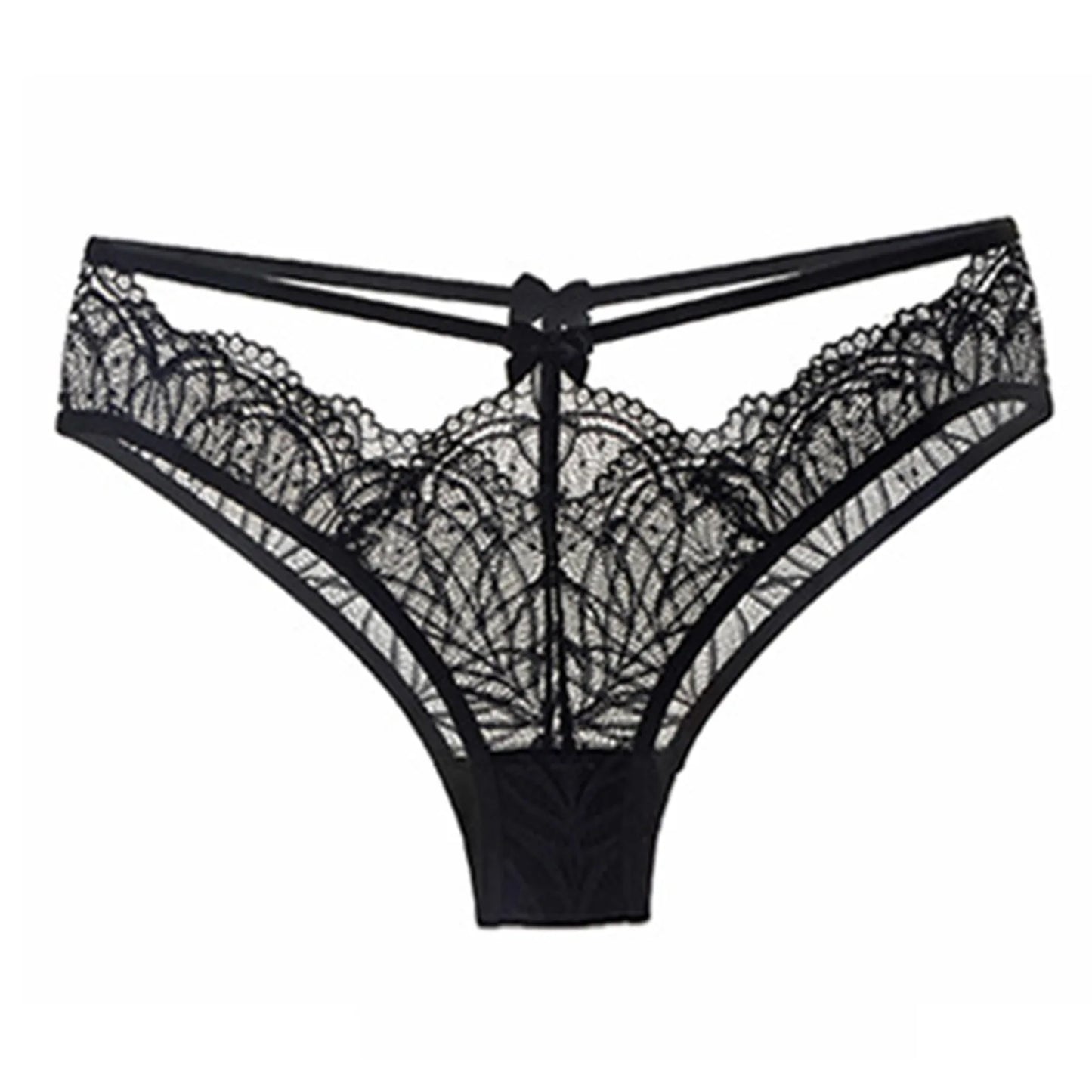 Hot Sale Ladies Sexy Low-Waist Lace Panties Ladies Bow-Knot Hollow Panties Panties For Women Cotton Стринги Для Секса 18