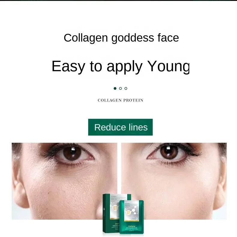Tiktok Hot Sale Seaweed Collagen Filling Crystal Mask Replenishing Fruit Jelly Skin Transparent Mask Skin Care Masque