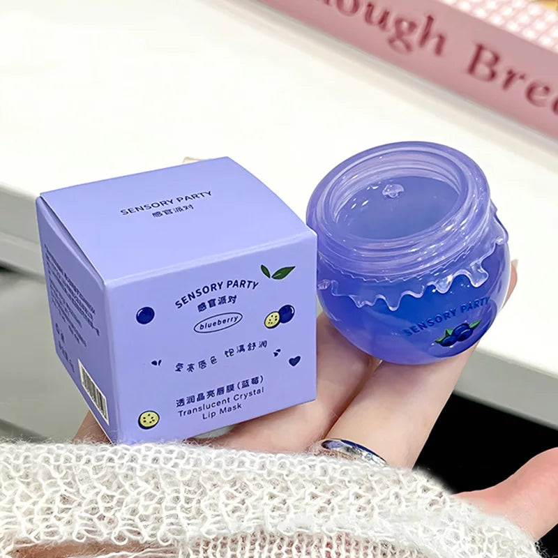 6g Lip Mask Sooner or Later Maintenance Moisturizing Lip Balm Nourishing Lips Care Green Grapes Clear Lip Gloss Peach Lips Balm