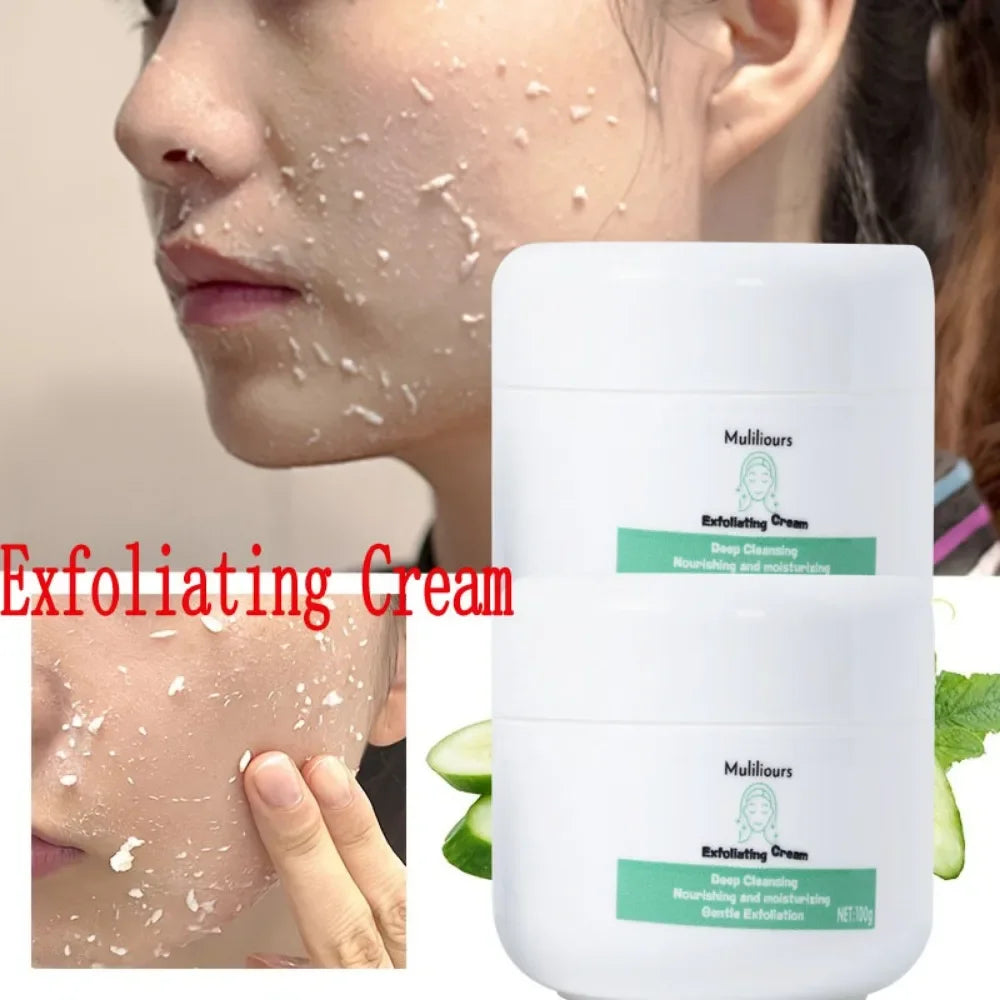 Muliliours Gentle Exfoliating Peeling Gel Facial Scrub Moisturizing Nourishing Repair Scrubs Face Cream Beauty Skin Care