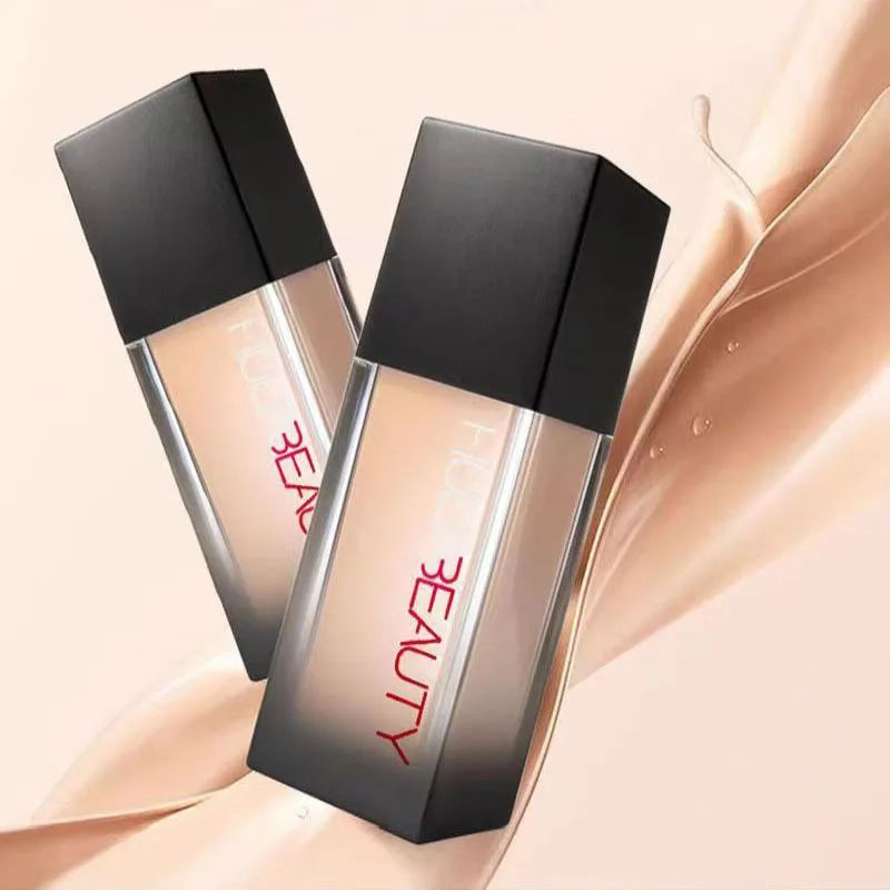 34ml Flawless HUDA 9 Color Foundation Matte Concealer Nourishing Long-Lasting Facial Base Makeup Conceale Breathable Cosmetic