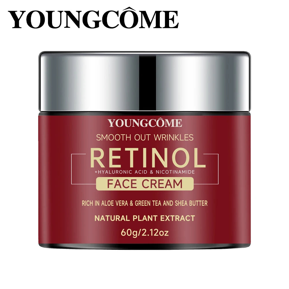 60g Retinol Lifting Firming Cream Repairing Moisturizing Nourishing Cream Brightening Skin Facial Cream Anti-Aging Face Skin