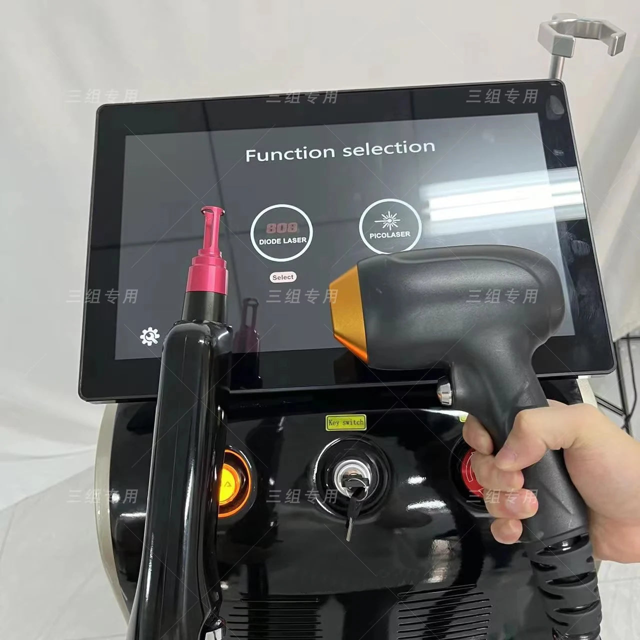 2 in 1 Diode Laser Hair Remova Ice Painless Alexandrite Picosecond Laser Tattoo Removal Multi-function cooling system beauty