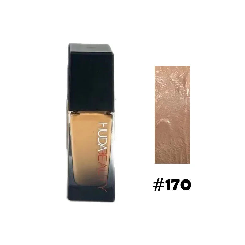 2PCS HUDA Foundation Concealer Base Makeup Set Beauty 34ml Flawless Liquid Makeup Long-wearing Waterproof Breathable Cosmetics