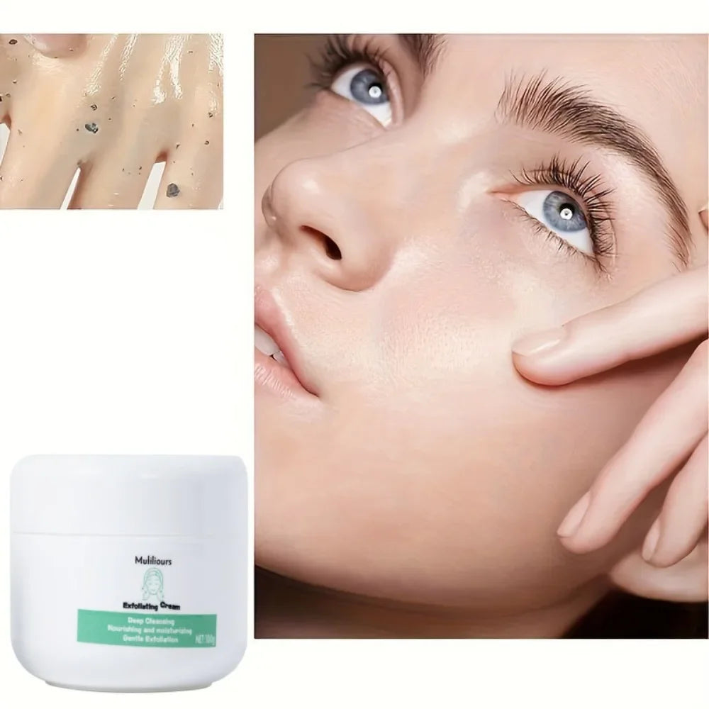 Muliliours Gentle Exfoliating Peeling Gel Facial Scrub Moisturizing Nourishing Repair Scrubs Face Cream Beauty Skin Care