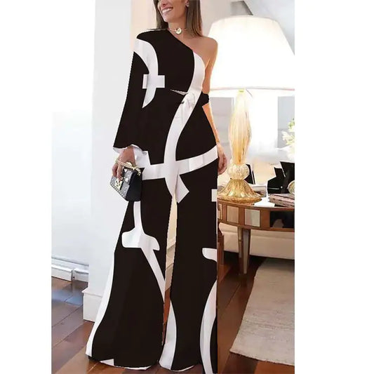 Lace Sleeve Jumpsuit - Wholesale Two Piece Suit