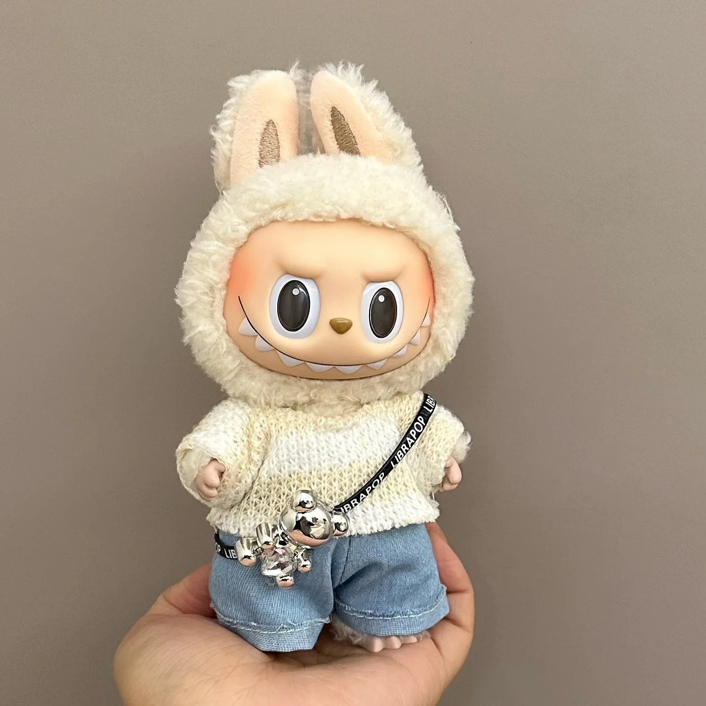 Cute Labubu Clothes Labubu Accessories Designer Pendants Suitable for V1 V2 V3 Personality Fashion Birthday Gift NO DOLL