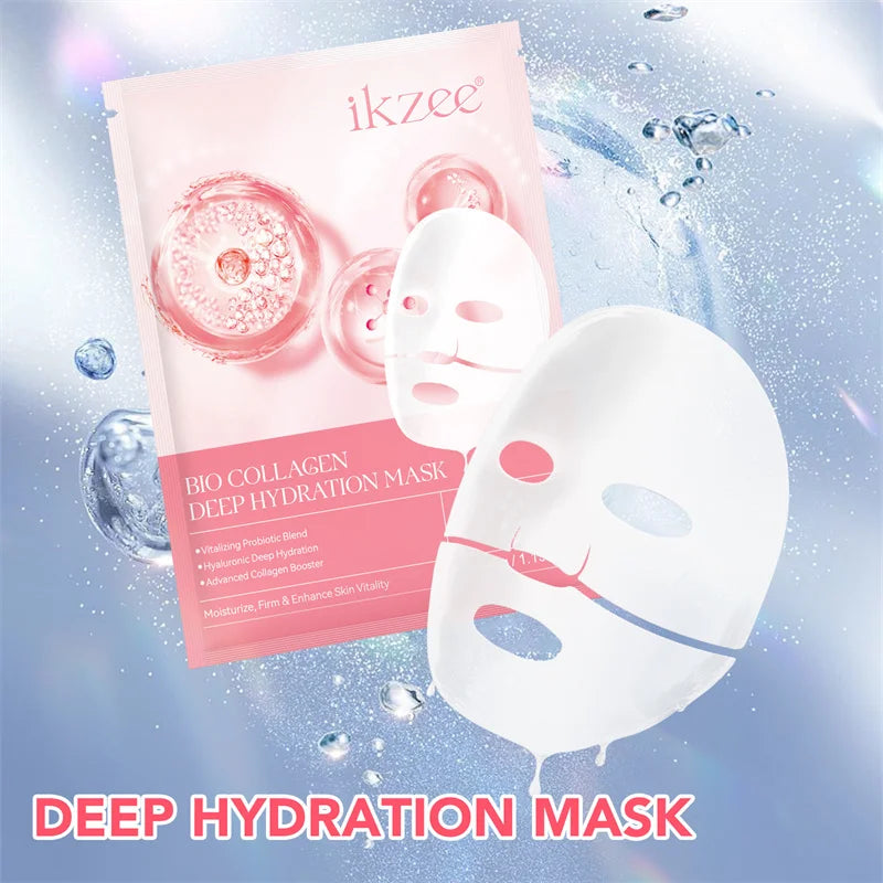 Firming Fine Lines Bio-Collagen Face Mask Patch Anti-Aging Lifting Sagging Facial Skin Deep Nourishment Korea Face Care Products