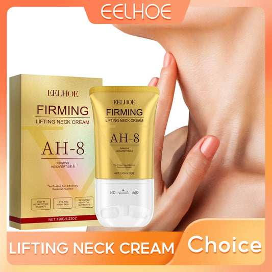 EELHOE Neck Firming Cream Neck Wrinkles Remover Crepey Skin Repair Treatment Nourishing Hyaluronic Acid Tighten Lift Neck Cream