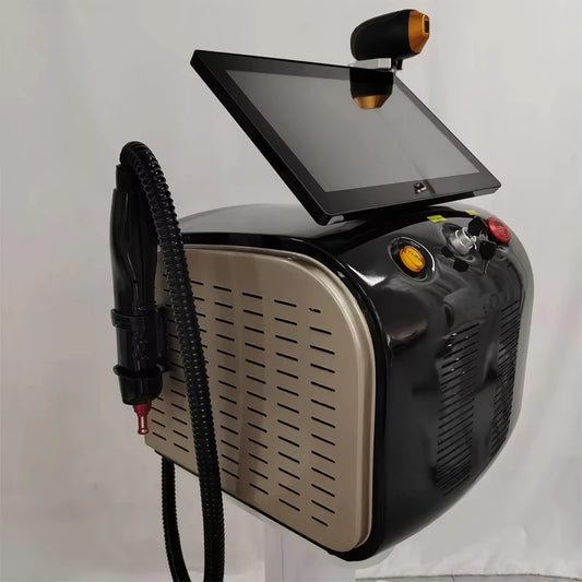 2 in 1 Diode Laser Hair Remova Ice Painless Alexandrite Picosecond Laser Tattoo Removal Multi-function cooling system beauty