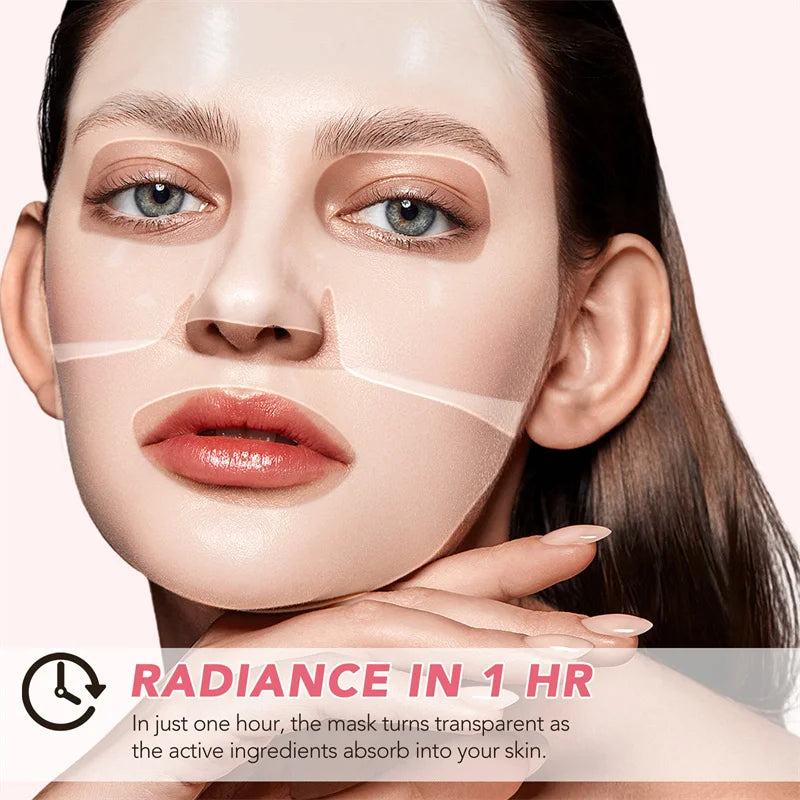 Firming Fine Lines Bio-Collagen Face Mask Patch Anti-Aging Lifting Sagging Facial Skin Deep Nourishment Korea Face Care Products