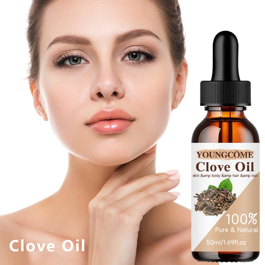 Clove essential oilimproves skin elasticity shine facial care Moisturizing Repair Anti-aging  helps keep skin hydrated
