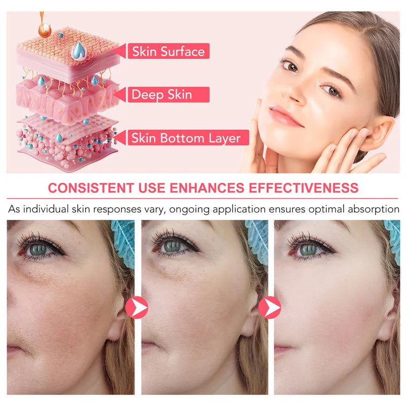 Firming Fine Lines Bio-Collagen Face Mask Patch Anti-Aging Lifting Sagging Facial Skin Deep Nourishment Korea Face Care Products