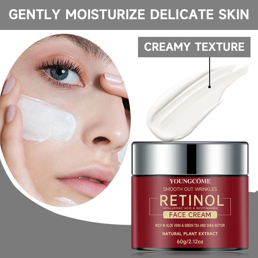 60g Retinol  Lifting Firming Cream Repairing Moisturizing Nourishing Cream Brightening Skin Facial Cream Anti-Aging Face Skin