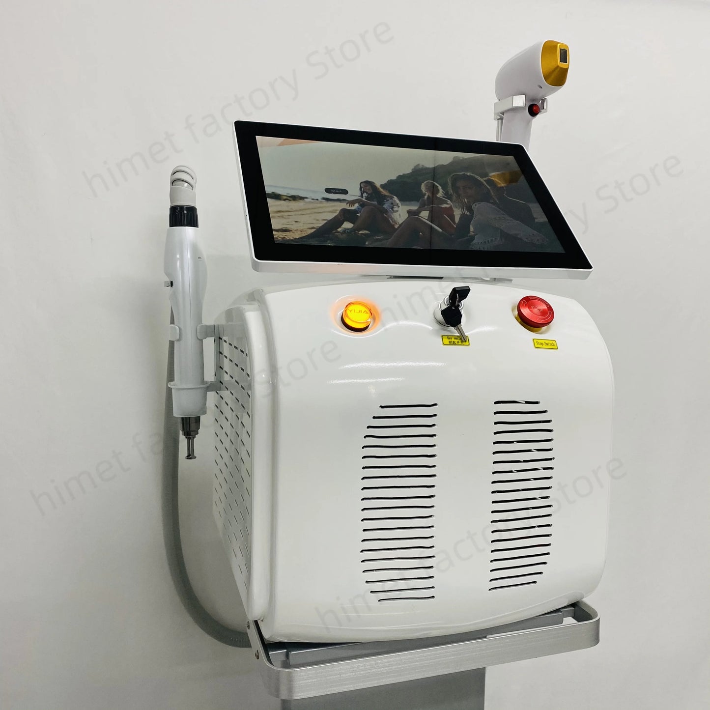 2 in 1 Diode Laser Hair Remova Ice Painless Alexandrite Picosecond Laser Tattoo Removal Multi-function cooling system beauty