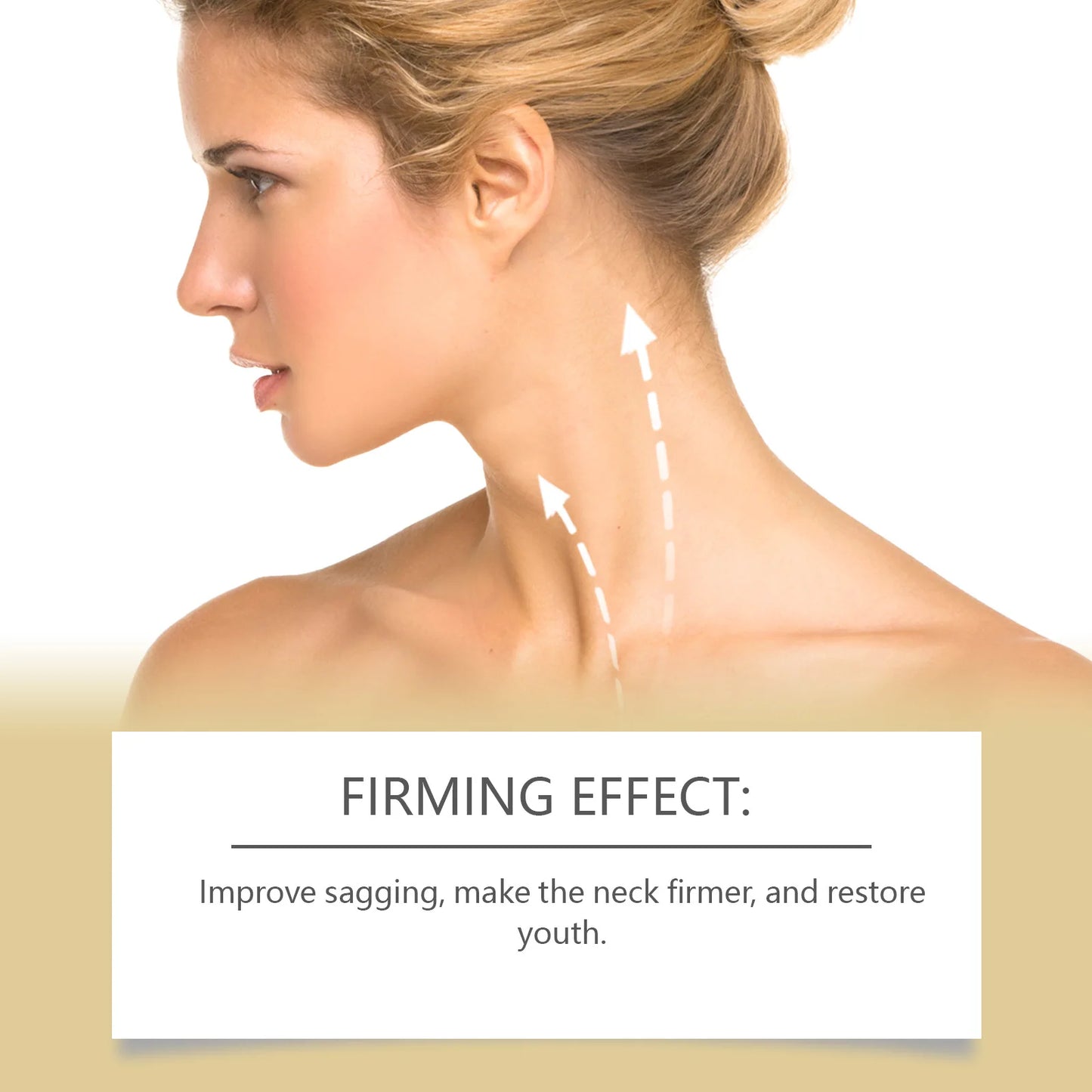 EELHOE Neck Firming Cream Neck Wrinkles Remover Crepey Skin Repair Treatment Nourishing Hyaluronic Acid Tighten Lift Neck Cream