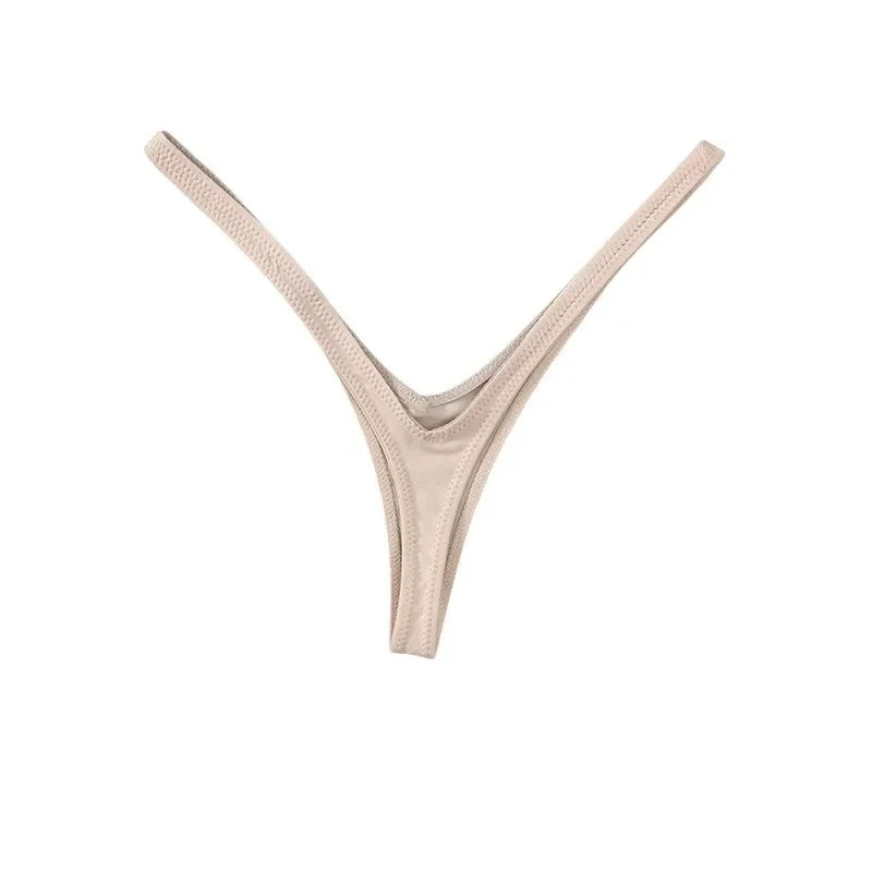 Women Sexy Low Waist Women Deep V Thong Breathable NewStyle  Secret Clothes Brazilian Underwear Soft Thin Straps Women's Panties