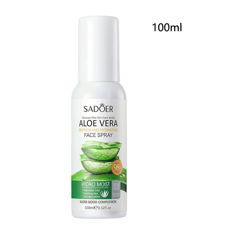Face Care Set Oil Control Cleansing Mousse Aloe Vera Gel Smooth Moisturizing Spray Improve Dryness Repairing Skin Care Kit